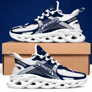 Limited Edition – Customized NFL New England Patriots Max Soul Shoes