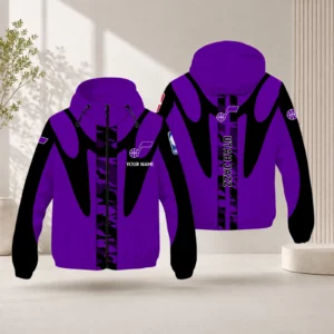Limited Edition – Customized NBA Utah Jazz Windbreaker Jacket