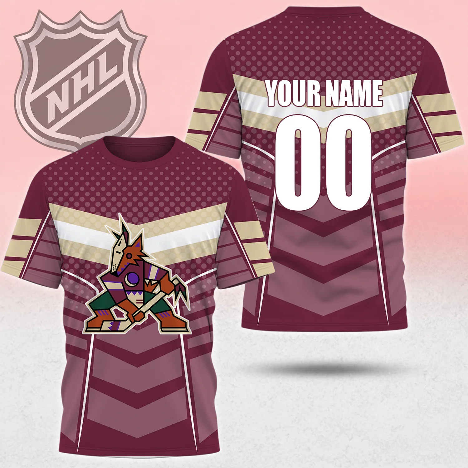 Limited Edition – Customized NHL Arizona Coyotes Unisex T-Shirt