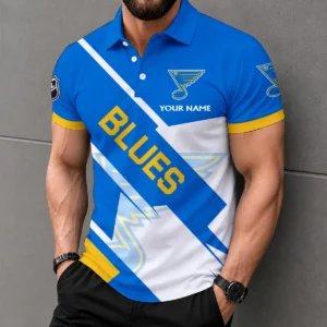 Limited Edition – Customized NHL St. Louis Blues Polo Shirt
