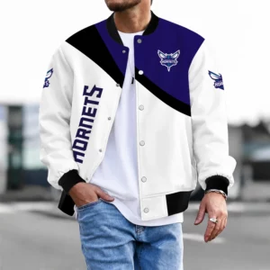 Limited Edition – Customized NBA Charlotte Hornets Baseball Jacket, Satin Varsity Jacket
