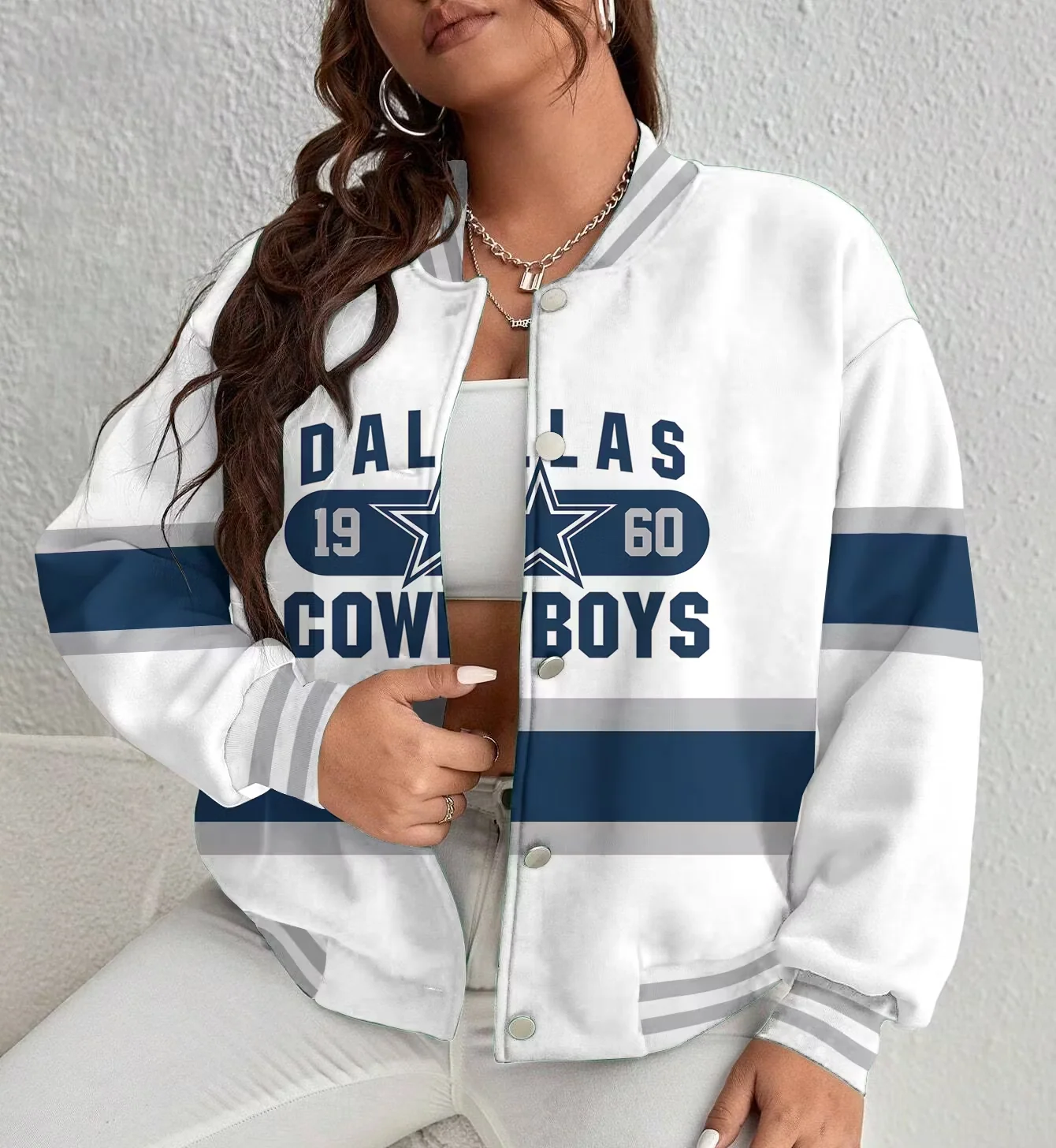 Limited Edition – Customized NFL Dallas Cowboys Satin Varsity & Baseball Jacket