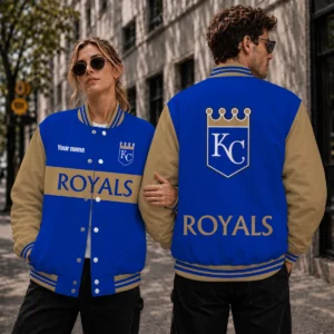 Limited Edition – Customized MLB Kansas City Royals Satin Varsity & Baseball Jacket