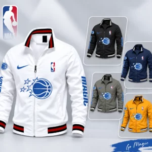 Limited Edition – Customized NBA Orlando Magic Multicolor Men’s Casual Jacket