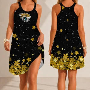 Limited Edition – Customized NFL Jacksonville Jaguars Camisole Dress