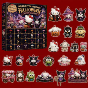Hello Kitty And Friends Halloween Advent Calendar 2026 24 Days Christmas Countdown Gift