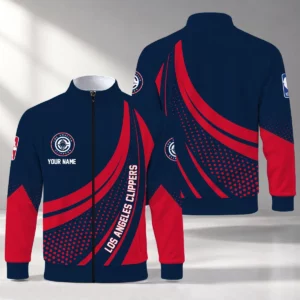 Limited Edition – Customized NBA Los Angeles Clippers Stand Collar Jacket