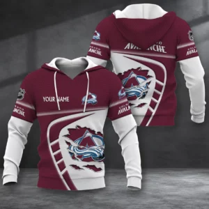 Limited Edition – Customized NHL Colorado Avalanche T-Shirt, Polo Shirt, Zip Polo Shirt, Sweatshirt, Hoodie & Zip Hoodie