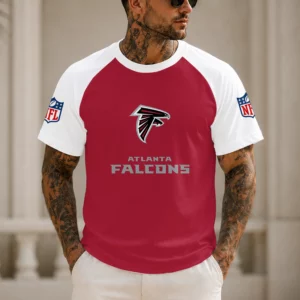 Limited Edition – Customized NFL Atlanta Falcons Raglan Tee