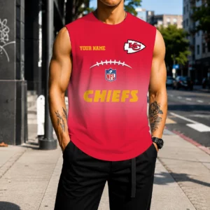Limited Edition – Customized NFL Kansas City Chiefs Men’s Gym Shirt