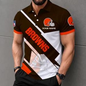 Limited Edition – Customized NFL Cleveland Browns Polo Shirt