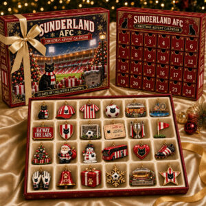 Sunderland AFC Merch Haway The Lads Christmas Advent Calendar Sunderland Christmas Gift