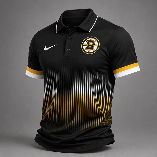 Limited Edition – Customized NHL Boston Bruins Polo Shirt