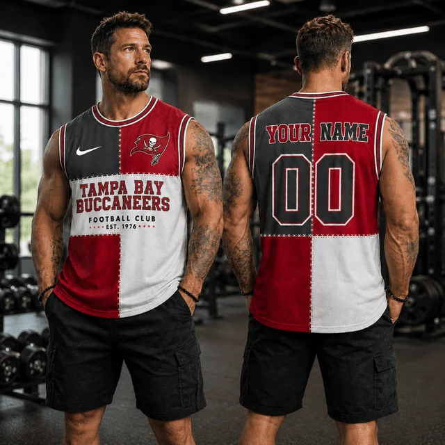 Limited Edition – Customized NFL Tampa Bay Buccaneers Men’s Gym Shirt