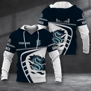 Limited Edition – Customized NHL Seattle Kraken T-Shirt, Polo Shirt, Zip Polo Shirt, Sweatshirt, Hoodie & Zip Hoodie