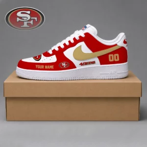 Limited Edition – Customized NFL San Francisco 49Ers Af1 Shoes