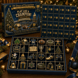 Notre Dame Fighting Irish Christmas Advent Calendar Fighting Irish Christmas Gift