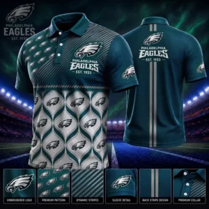 Limited Edition – Customized NFL Philadelphia Eagles Polo Shirt