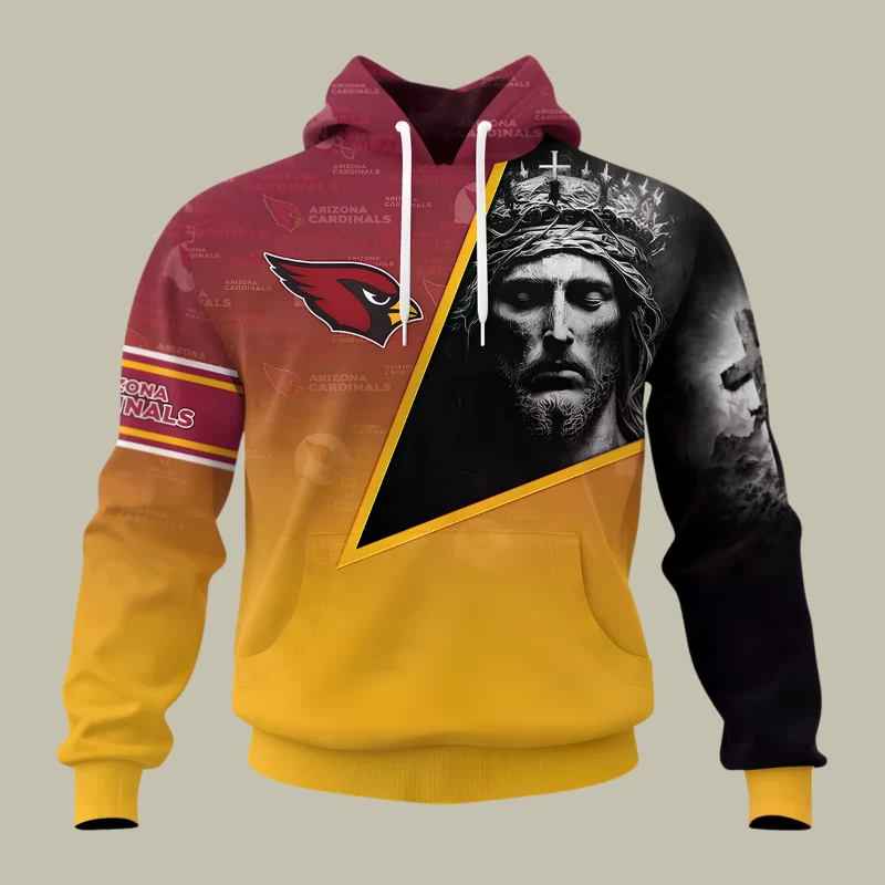 Limited Edition – Customized NFL Arizona Cardinals God’s Blessing T-Shirt, Hoodie & Zip Hoodie - Image 2