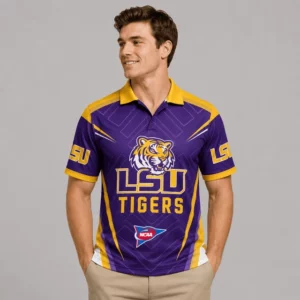 Limited Edition – Customized NCAA Lsu Tigers Polo Shirt