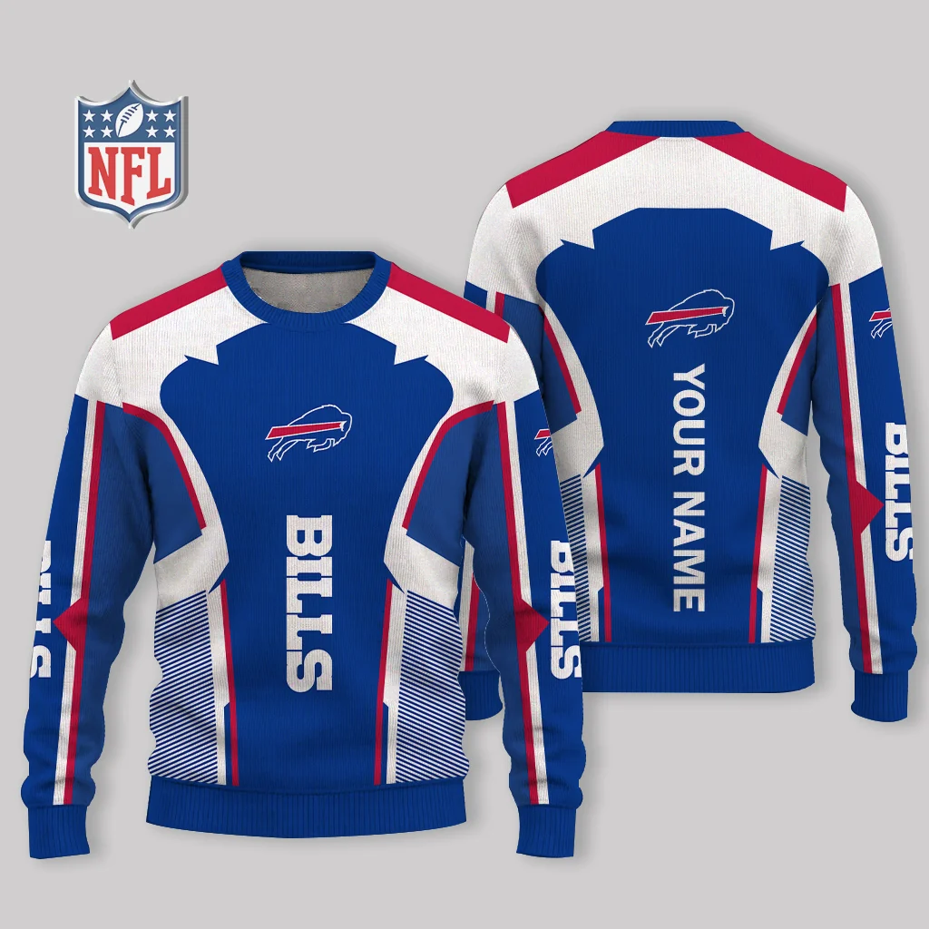 Limited Edition – Customized NFL Buffalo Bills Ugly Sweater