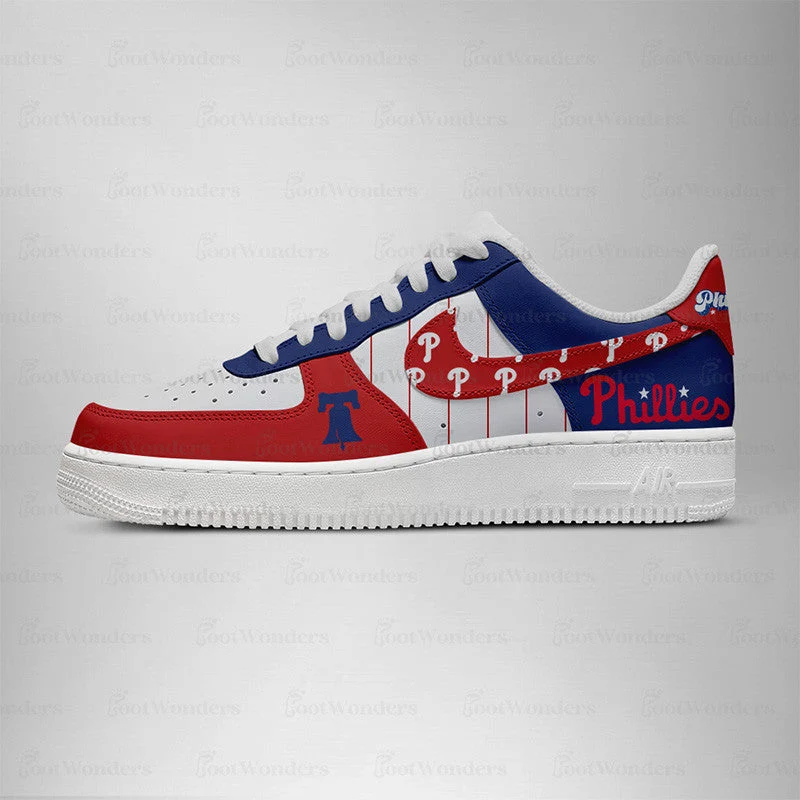 Limited Edition – Customized MLB Philadelphia Phillies Air force 1 Shoes - Image 3