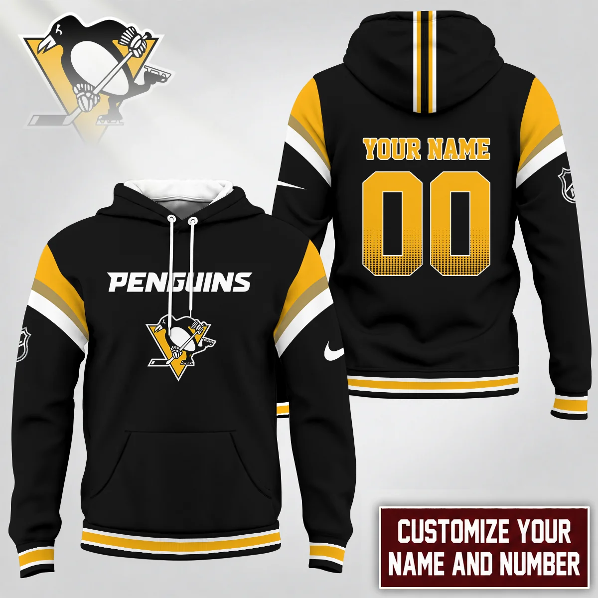 Limited Edition – Customized NHL Pittsburgh Penguins T-Shirt, Hoodie, Zip Hoodie