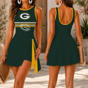 Limited Edition – Customized NFL Green Bay Packers Women’s Summer Skort Dress