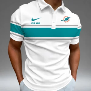 Limited Edition – Customized NFL Miami Dolphins Polo Shirt