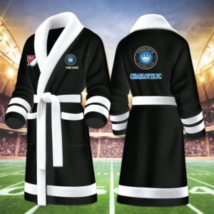 Limited Edition – Customized MLS Charlotte FC Fleece Bathrobe