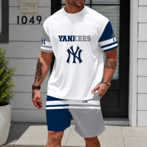 Limited Edition – Customized MLB New York Yankees Unisex T-Shirt & Shorts Set