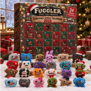 Fuggler Christmas Advent Calendar 2026 Xmas Home Decor Christmas Gifts For Monster Lovers