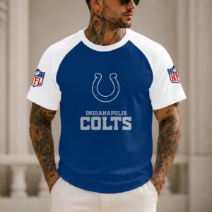 Limited Edition – Customized NFL Indianapolis Colts Raglan Tee