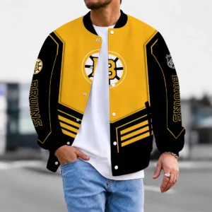 Limited Edition – Customized NHL Boston Bruins Satin Varsity Jacket & Baseball Jacket