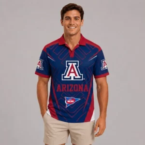 Limited Edition – Customized NCAA Arizona Wildcats Polo Shirt