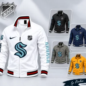 Limited Edition – Customized NHL Seattle Kraken Multicolor Men’s Casual Jacket