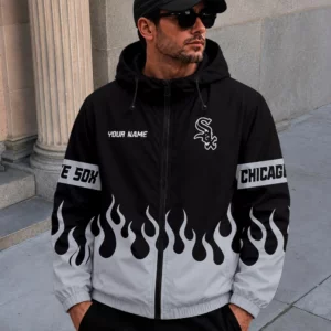 Limited Edition – Customized MLB Chicago White Sox Windbreaker Jacket