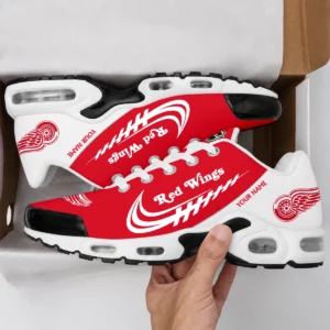 Limited Edition – Customized NHL Detroit Red Wings Air Max Plus Sneakers