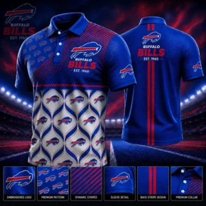 Limited Edition – Customized NFL Buffalo Bills Polo Shirt
