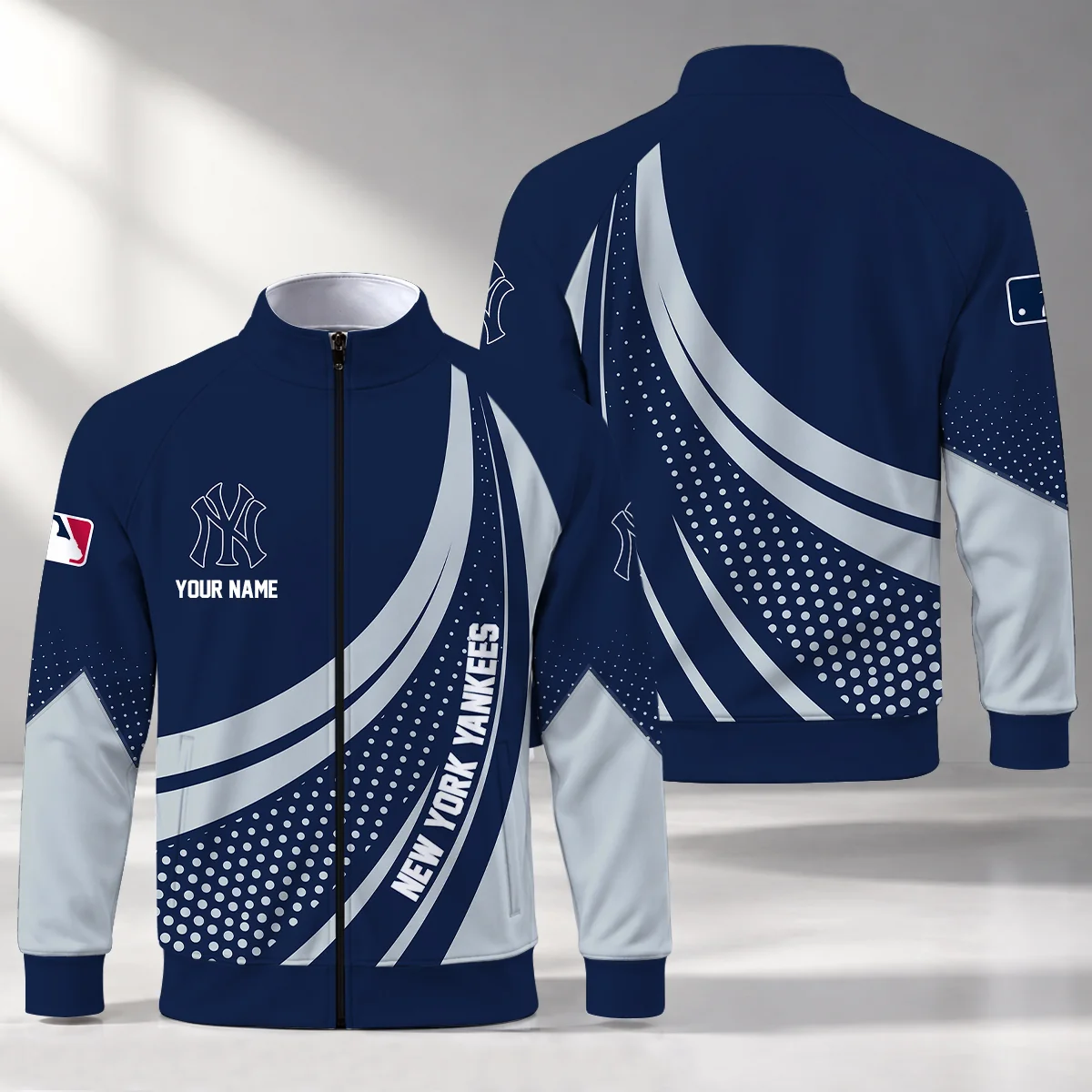 Limited Edition – Customized MLB New York Yankees Stand Collar Jacket