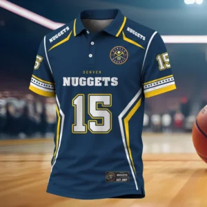 Limited Edition – Customized NBA Denver Nuggets Polo Shirt
