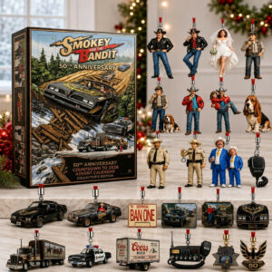 Smokey And The Bandit 50th Anniversary Advent Calendar 2026 Christmas Ornaments