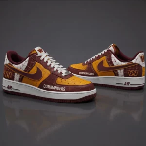 Limited Edition – Customized NFL Washington Commanders X Spider Air force 1 Shoes