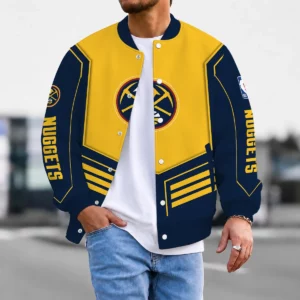 Limited Edition – Customized NBA Denver Nuggets Baseball Jacket, Satin Varsity Jacket