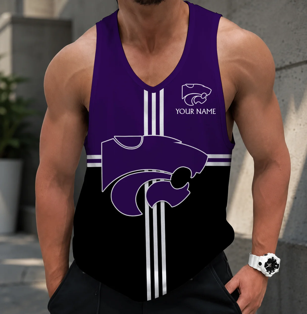 Limited Edition – Customized NCAA Kansas State Wildcats Unisex Tank Top