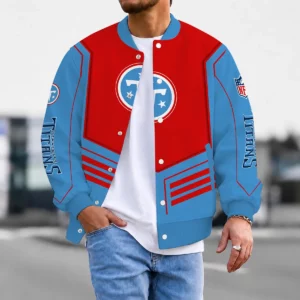 Limited Edition – Customized NFL Tennessee Titans Satin Varsity & Baseball Jacket