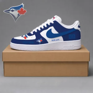 Limited Edition – Customized MLB Toronto Blue Jays Af1 Shoes