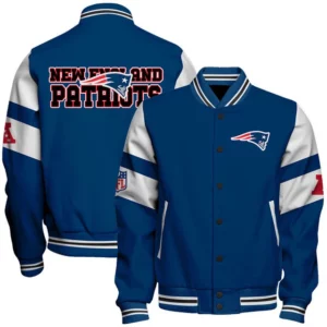 Limited Edition – Customized NFL New England Patriots Satin Varsity & Baseball Jacket