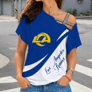 Limited Edition – Customized NFL Los Angeles Rams Shoulder Shirt