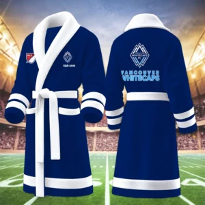 Limited Edition – Customized MLS Vancouver Whitecaps FC Fleece Bathrobe